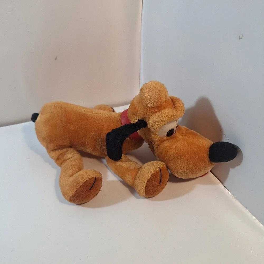 VINTAGE 1984 PLUTO DOG PLUSH DOLL‎ APPLAUSE Walt Disney Mickey Stuffed Animal